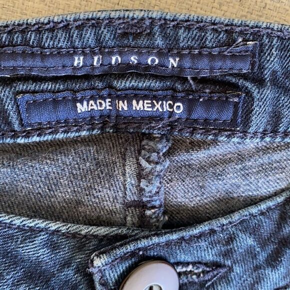 Hudson Low Rise Straight Leg Dark Wash Jeans Size 25 - Picture 8 of 11